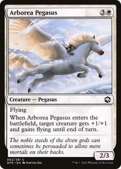 Arborea Pegasus (2) [Adventures in the Forgotten Realms] foil - Deck Out Gaming