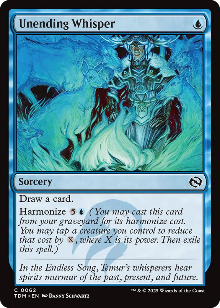 Unending Whisper (62) [Tarkir: Dragonstorm] - Deck Out Gaming