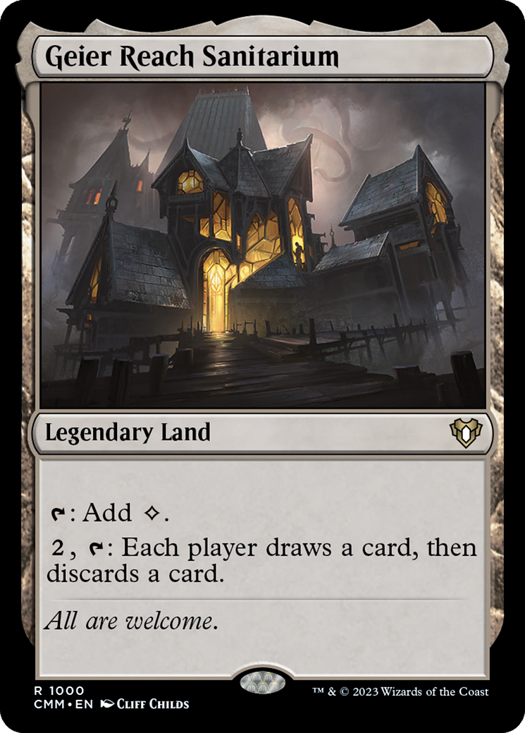 Geier Reach Sanitarium (1000) [Commander Masters] - Deck Out Gaming