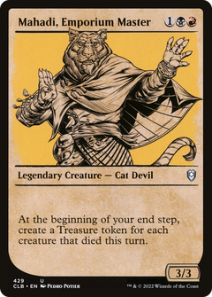 Mahadi, Emporium Master (Showcase) (429) [Commander Legends: Battle for Baldur's Gate] - Deck Out Gaming