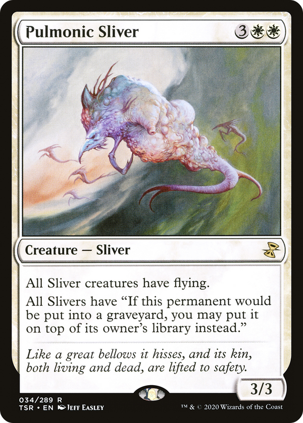 Pulmonic Sliver (34) [Time Spiral: Remastered] foil - Deck Out Gaming