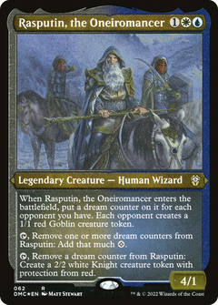 Rasputin, the Oneiromancer (62) [Dominaria United Commander] etched - Deck Out Gaming