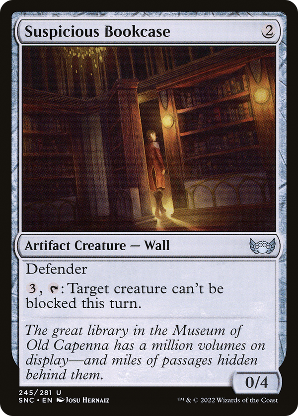 Suspicious Bookcase (245) [Streets of New Capenna] - Deck Out Gaming