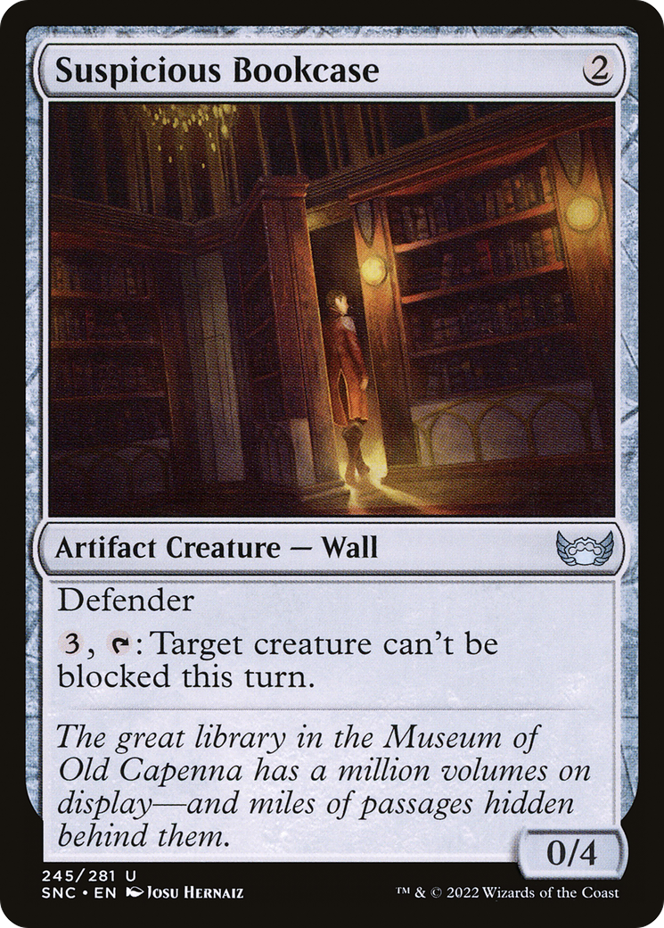 Suspicious Bookcase (245) [Streets of New Capenna] - Deck Out Gaming