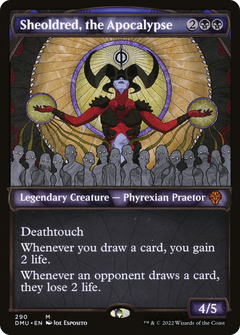 Sheoldred, the Apocalypse (Showcase) (290) [Dominaria United] - Deck Out Gaming