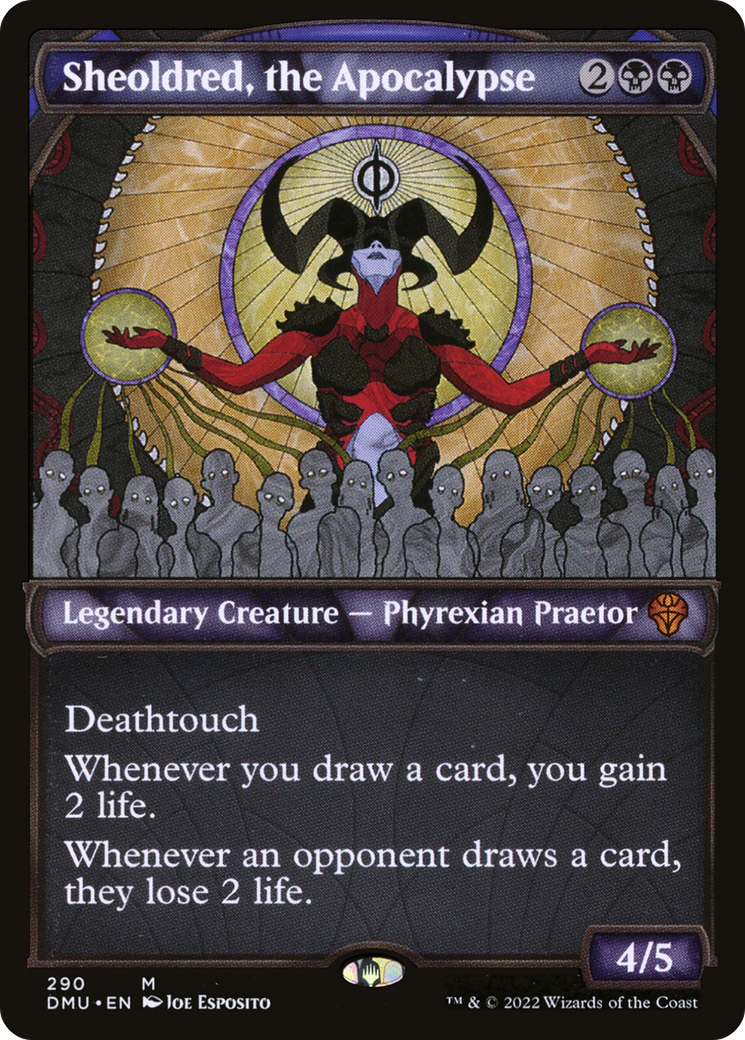 Sheoldred, the Apocalypse (Showcase) (290) [Dominaria United] - Deck Out Gaming