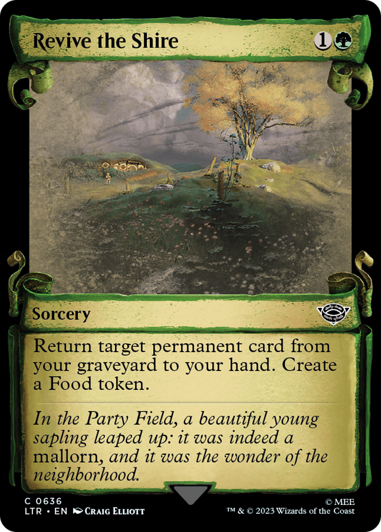 Revive the Shire (Showcase Scrolls) (636) [The Lord of the Rings: Tales of Middle-earth] - Deck Out Gaming