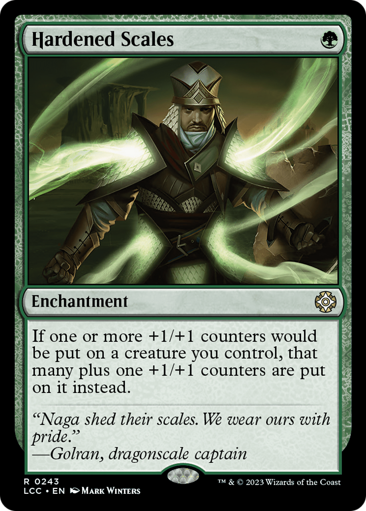 Hardened Scales (243) [The Lost Caverns of Ixalan Commander] - Deck Out Gaming