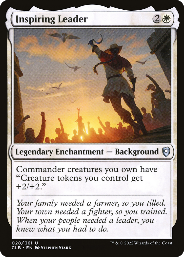 Inspiring Leader (28) [Commander Legends: Battle for Baldur's Gate] - Deck Out Gaming