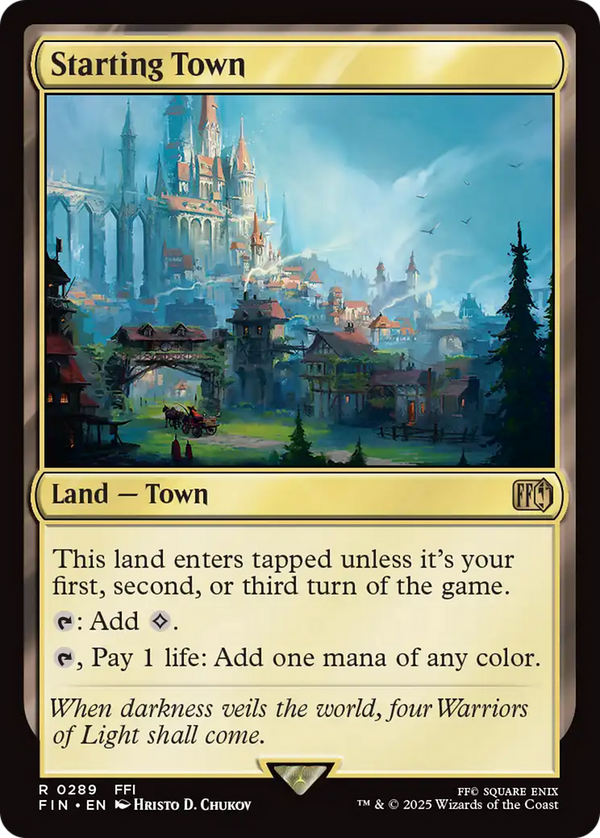 Starting Town (289) [FINAL FANTASY] - Deck Out Gaming