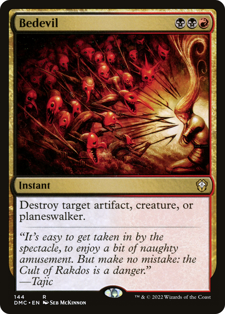 Bedevil (144) [Commander: Dominaria United] - Deck Out Gaming