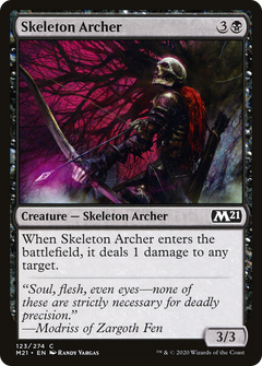 Skeleton Archer (123) [Core Set 2021] foil - Deck Out Gaming