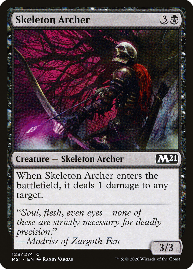 Skeleton Archer (123) [Core Set 2021] - Deck Out Gaming