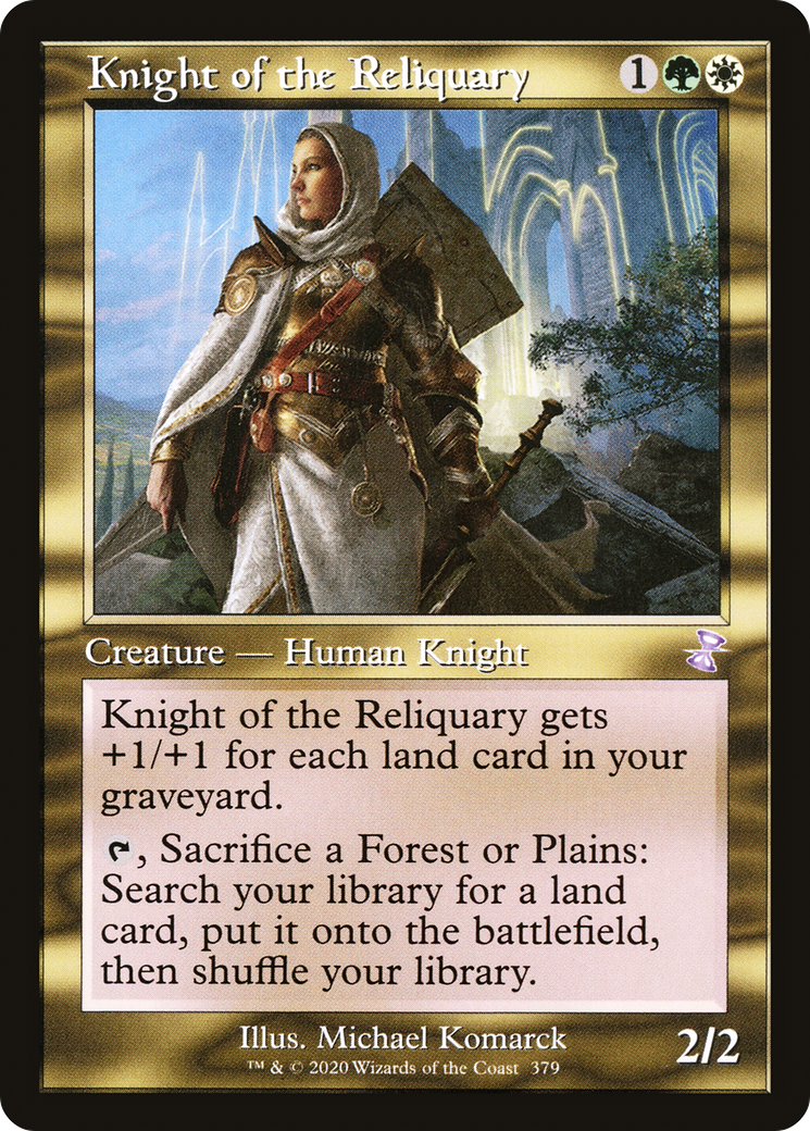 Knight of the Reliquary (379) [Time Spiral Remastered] foil - Deck Out Gaming
