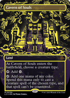 Cavern of Souls (Neon Yellow) (410b) [The Lost Caverns of Ixalan] foil - Deck Out Gaming