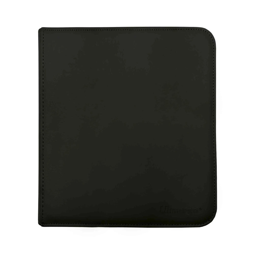 Ultra Pro Vivid 12-Pocket Zippered PRO-Binder - Black