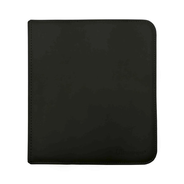 Ultra Pro Vivid 12-Pocket Zippered PRO-Binder - Black - Deck Out Gaming