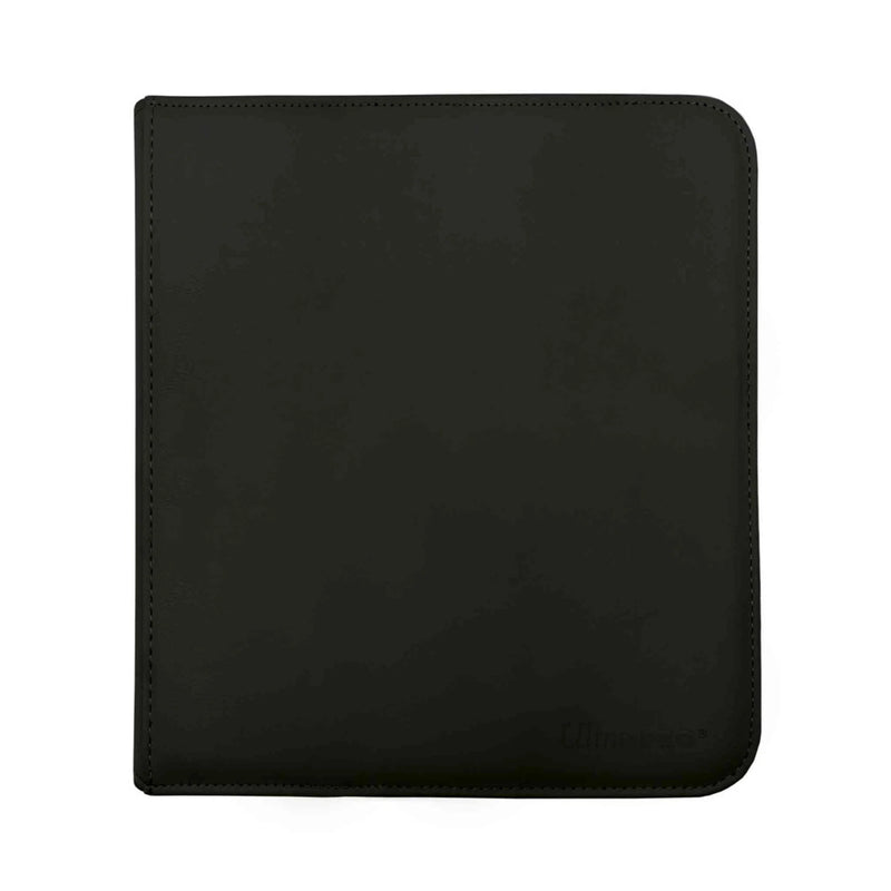 Ultra Pro Vivid 12-Pocket Zippered PRO-Binder - Black - Deck Out Gaming