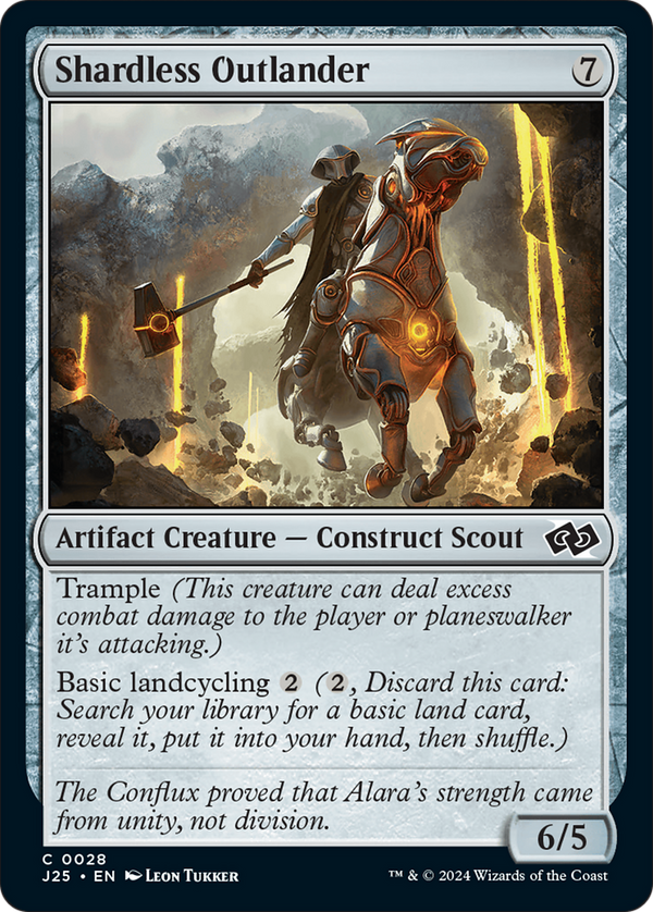 Shardless Outlander (28) [Foundations Jumpstart] - Deck Out Gaming