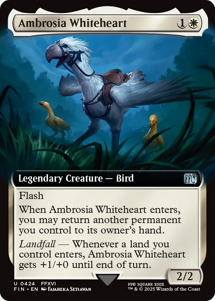 Ambrosia Whiteheart (424) [FINAL FANTASY] foil - Deck Out Gaming