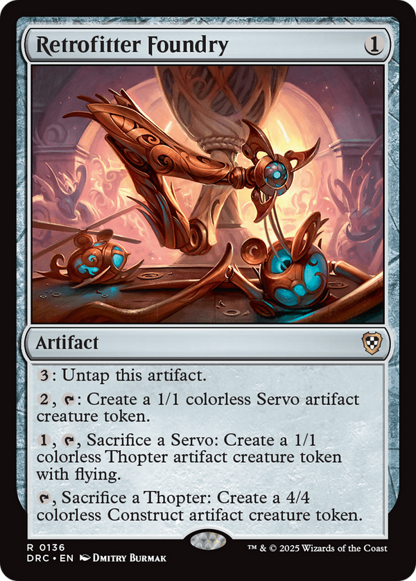 Retrofitter Foundry (136) [Commander: Aetherdrift] - Deck Out Gaming