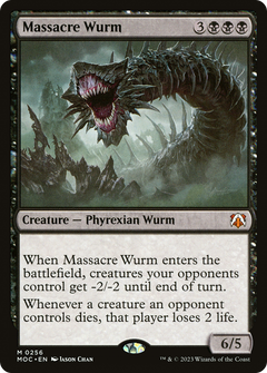 Massacre Wurm (256) [March of the Machine Commander] - Deck Out Gaming
