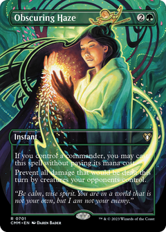 Obscuring Haze (Borderless) (701) [Commander Masters] foil - Deck Out Gaming
