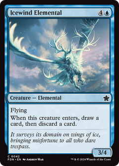 Icewind Elemental (42) [Foundations] - Deck Out Gaming