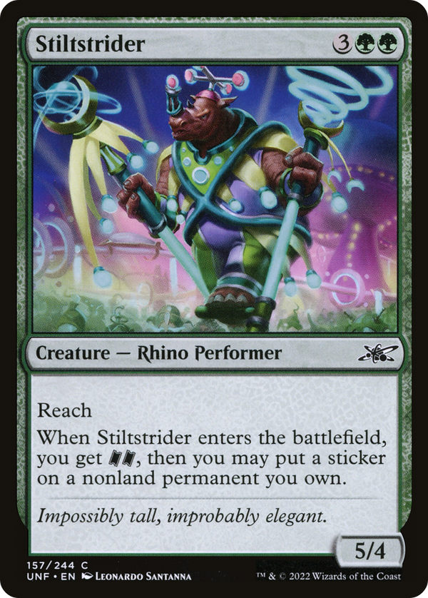 Stiltstrider (157) [Unfinity] - Deck Out Gaming