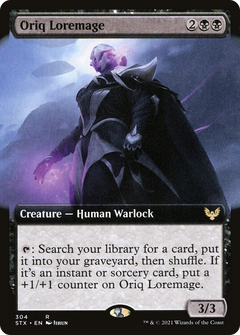 Oriq Loremage (Extended Art) (304) [Strixhaven: School of Mages] foil - Deck Out Gaming