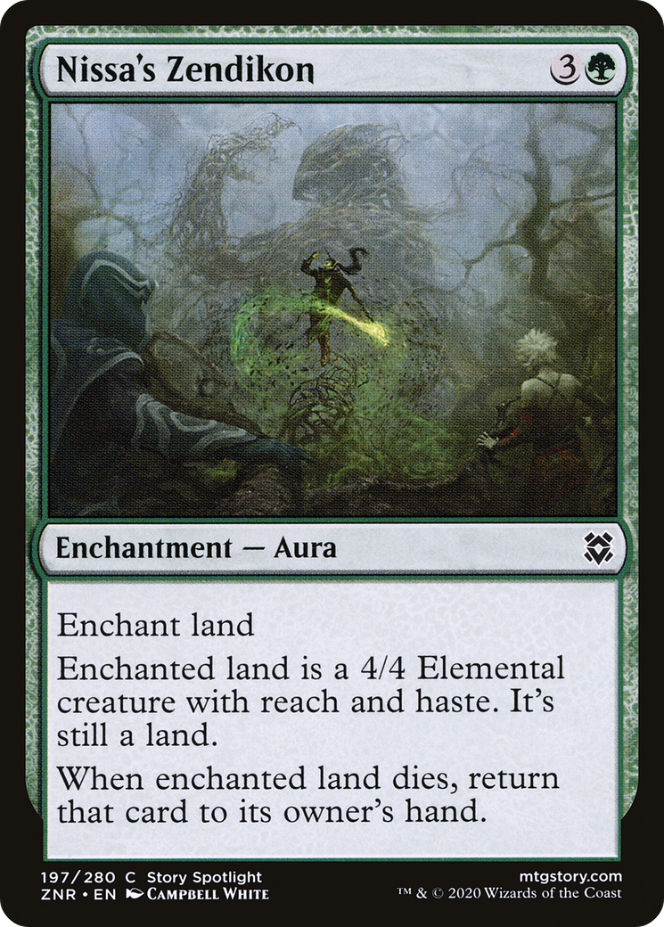 Nissa's Zendikon (197) [Zendikar Rising] - Deck Out Gaming