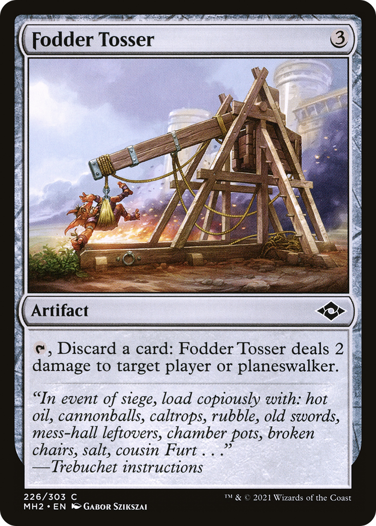 Fodder Tosser (226) [Modern Horizons 2] foil - Deck Out Gaming