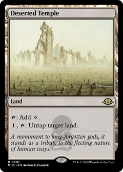 Deserted Temple (301) [Modern Horizons 3] - Deck Out Gaming