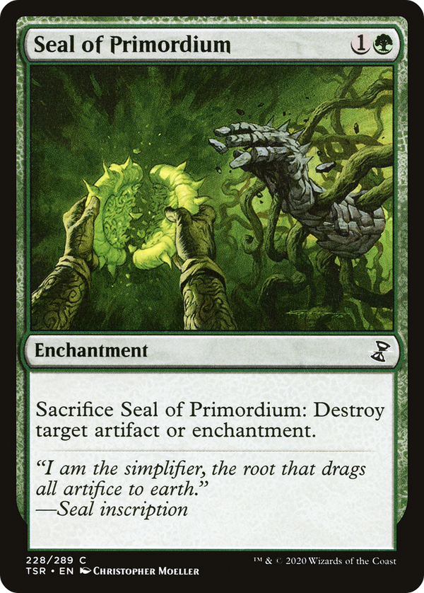 Seal of Primordium (228) [Time Spiral: Remastered] foil - Deck Out Gaming