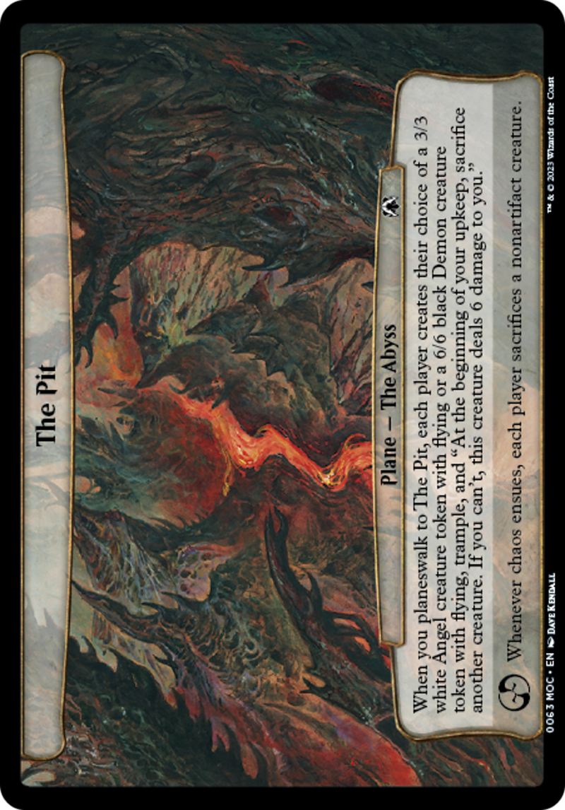 The Pit (63) [March of the Machine Commander] - Deck Out Gaming