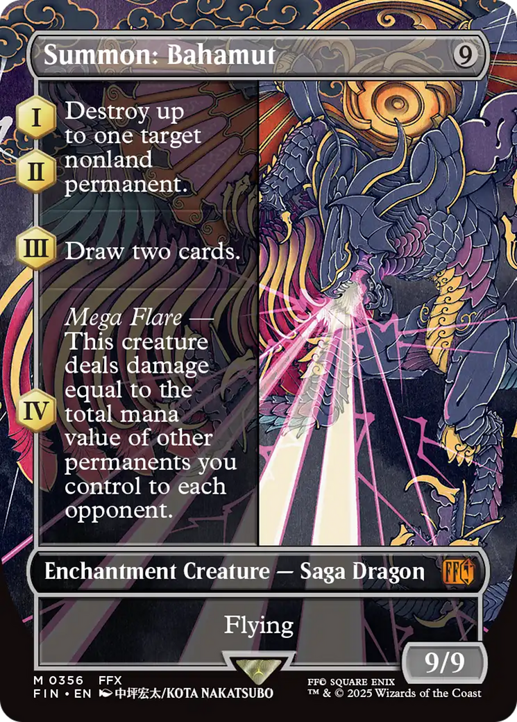Summon: Bahamut (356) [FINAL FANTASY] foil - Deck Out Gaming