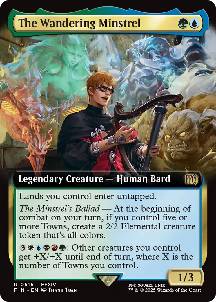 The Wandering Minstrel (515) [FINAL FANTASY] foil - Deck Out Gaming