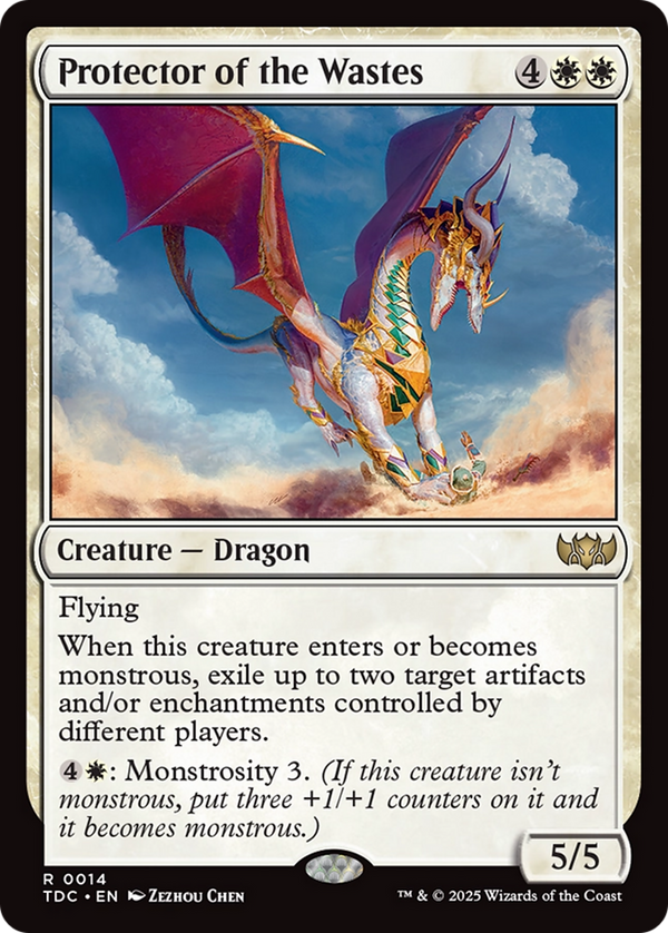 Protector of the Wastes (14) [Commander: Tarkir: Dragonstorm] - Deck Out Gaming