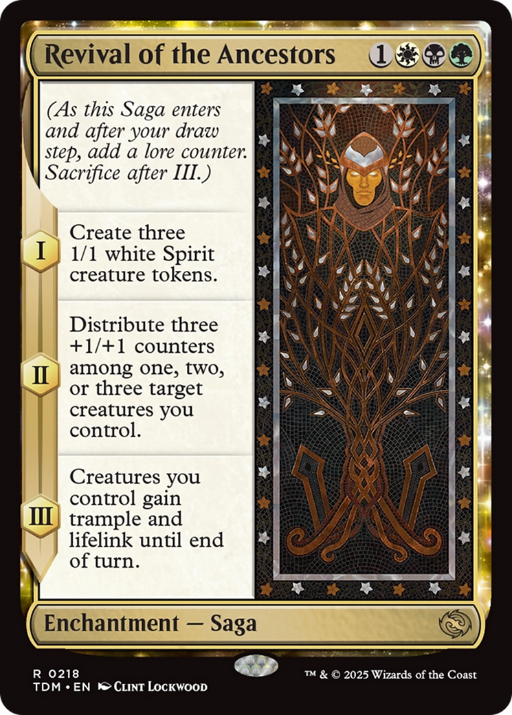 Revival of the Ancestors (218) [Tarkir: Dragonstorm] - Deck Out Gaming