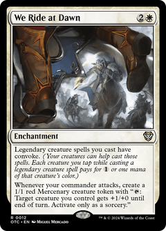 We Ride at Dawn (12) [Outlaws of Thunder Junction Commander] - Deck Out Gaming