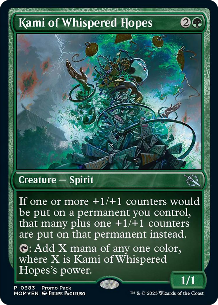 Kami of Whispered Hopes (383) [March of the Machine] foil - Deck Out Gaming
