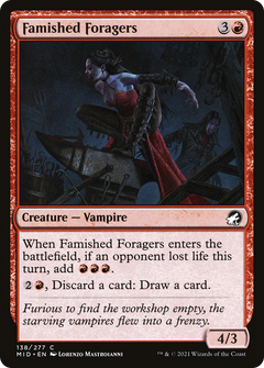 Famished Foragers (138) [Innistrad: Midnight Hunt] foil - Deck Out Gaming