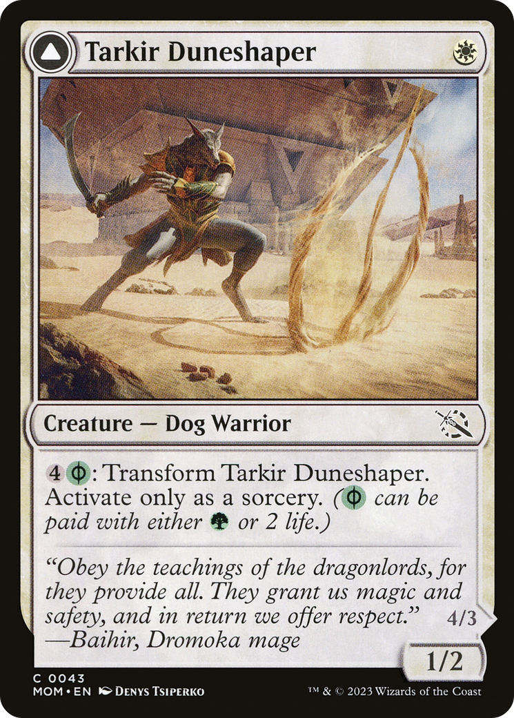 Tarkir Duneshaper (43) [March of the Machine] - Deck Out Gaming