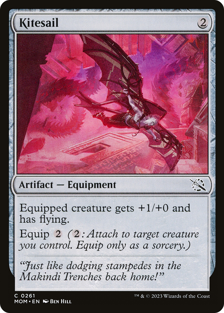 Kitesail (261) [March of the Machine] foil - Deck Out Gaming