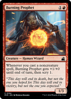 Burning Prophet (104) [Ravnica Remastered] - Deck Out Gaming