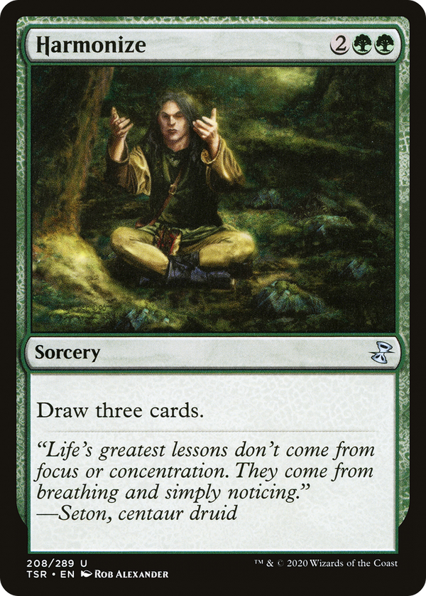 Harmonize (208) [Time Spiral Remastered] foil - Deck Out Gaming
