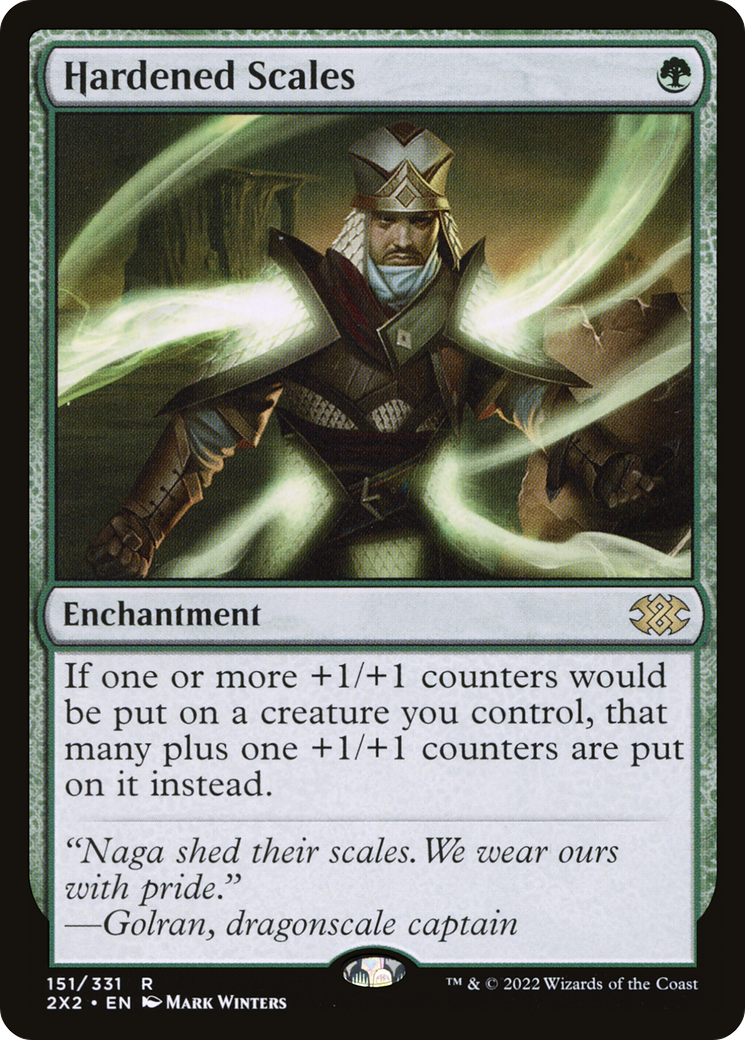 Hardened Scales (151) [Double Masters 2022] - Deck Out Gaming