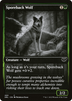 Sporeback Wolf (490) [Innistrad: Double Feature] - Deck Out Gaming