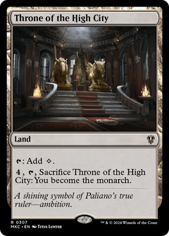 Throne of the High City (307) [Murders at Karlov Manor Commander] - Deck Out Gaming