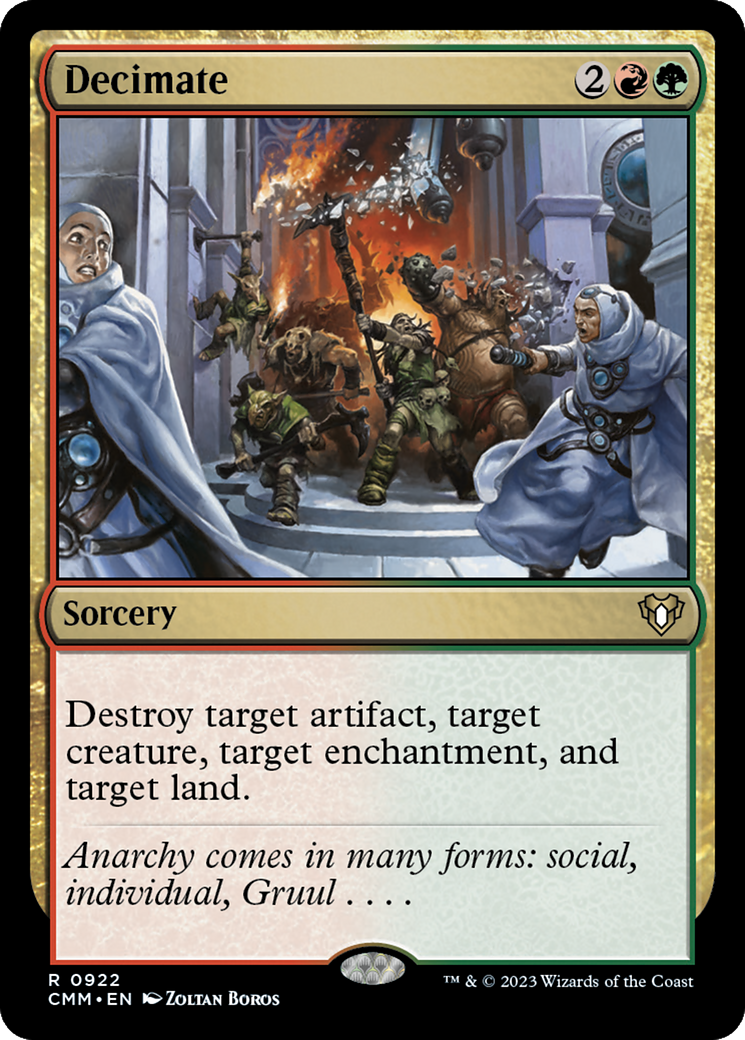 Decimate (922) [Commander Masters] - Deck Out Gaming